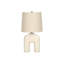 Lampe de table moderne en résine avec abat-jour