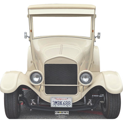 SC2628 Model T Coupe vue de face en carton découpé debout