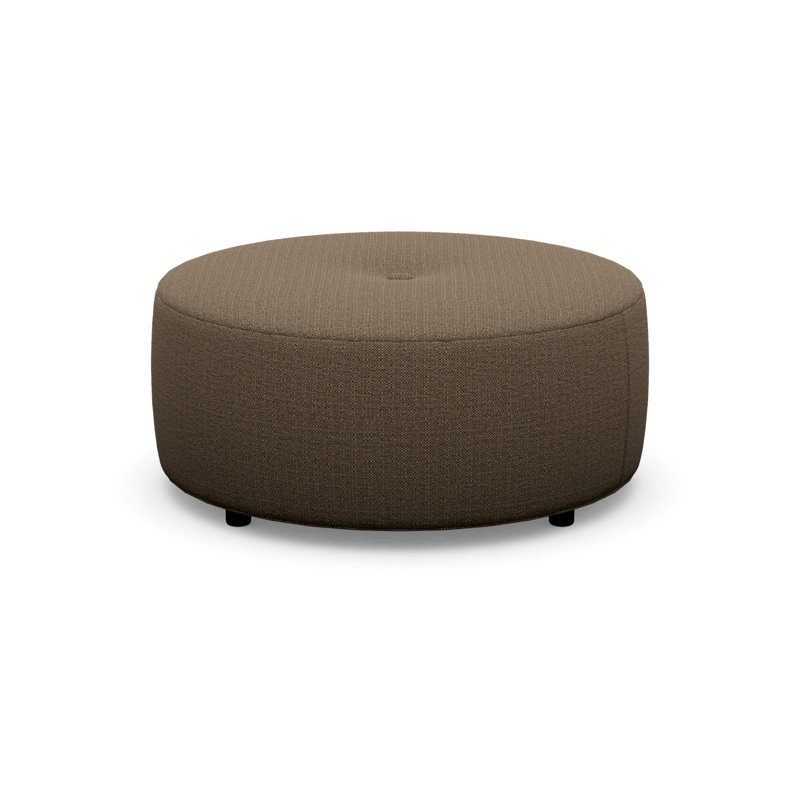 Pouf Round Ottoman, Sugar Shack 120511