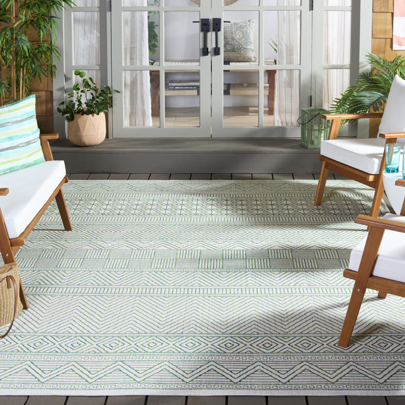 Tapis intérieur / extérieur Altia Performance Southwestern, Rectangle 9 pi x 12 pi