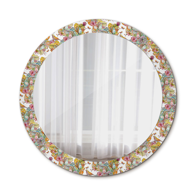 Huldar Glass Flat Wall Mirror