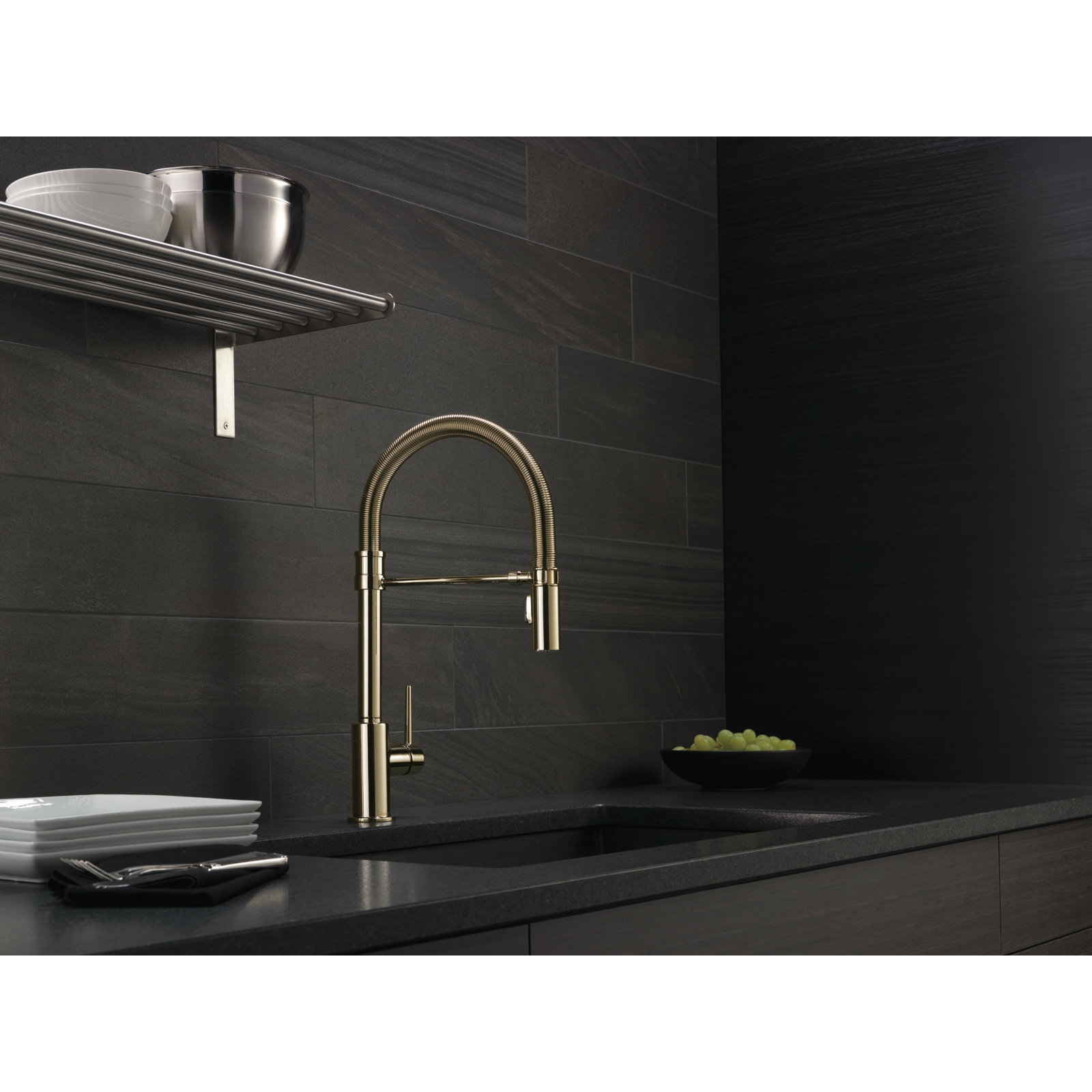 Trinsic Pro Commercial Pull-Down Faucet, Polished Nickel