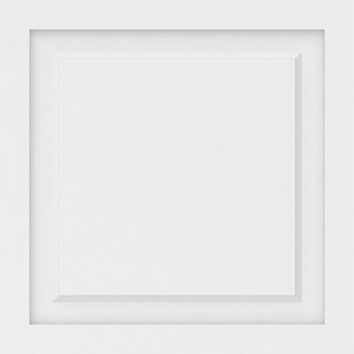 Panneau mural Harrison 3D en blanc