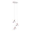 Luminaire suspendu grappe 3 lumières Renmarco-701452131