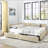 Comfortable Upholstered Sofa Bed Frame with Tufted Backrest and Armrests for Versatile Use-2098804006-2098804012