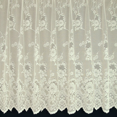 Deshawn Lace Semi Sheer Curtain
