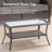  6-Piece Patio Furniture Set With Swivel Glider Chairs, 6-Inch Ultra-Plush Cushions & Water-Resistant Olefin Fabric-118850190