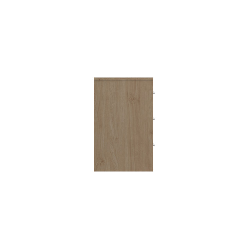 Zakariyah 38.3 cm W Bedside Table, Oak