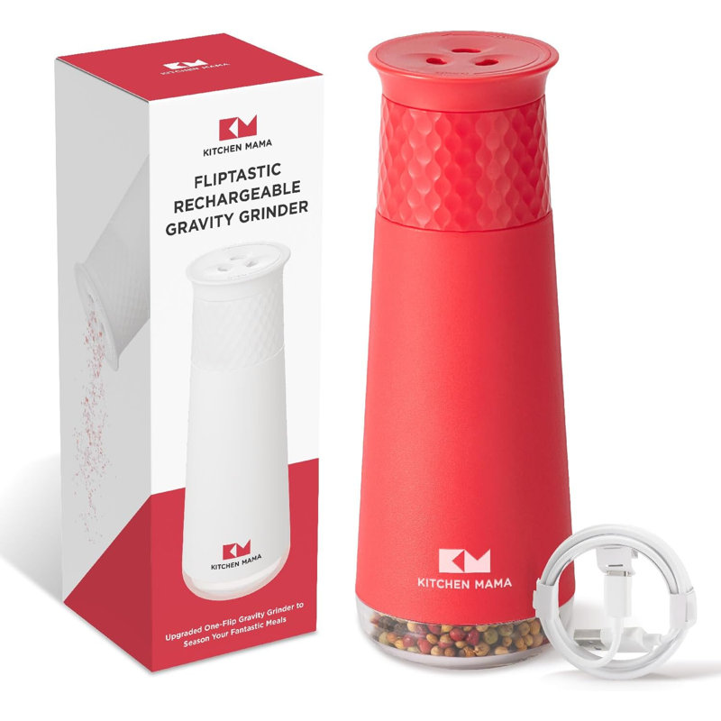 Fliptastic Rechargeable Gravity Grinder, Red
