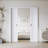 Sliding Pocket Door White Standard Door with Hardware Kit Set-88595093