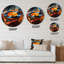 Horloge murale en vinyle-93383455
