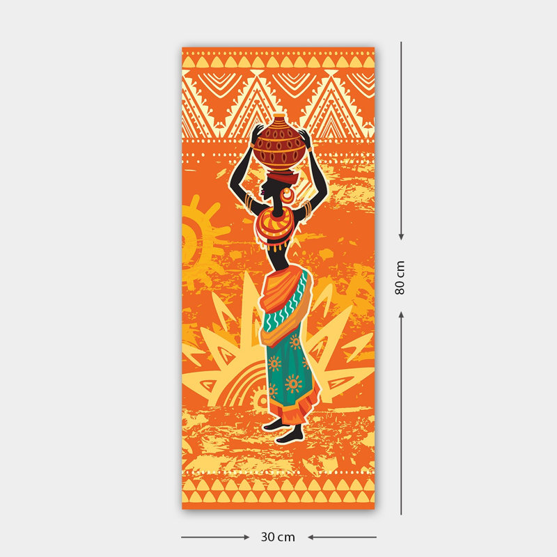 Superbe peinture sur toile décorative, 11,8 po x 31,5 po | 100% toile, encadrée avec un cadre 100% bois (épaisseur: 1,6 po) | Parfait pour la décoration intérieure, le salon et le bureau, élégant et accrocheur