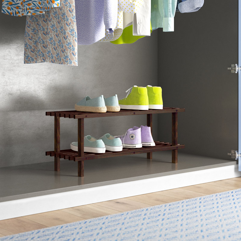 Shoe Rack, Dark Oak
