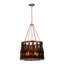 Wagon Wheel 5 - Light Chandelier