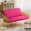 Housse pour canapé-lit réversible en tissu de polyester réversible avec fermeture à glissière 3 côtés-96484502-87758523