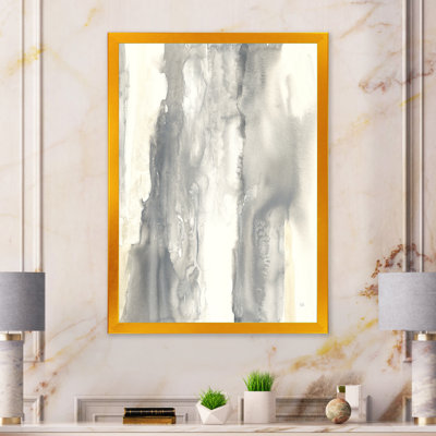Gold Glamour Direction I - reproduction d'art sur toile encadrée