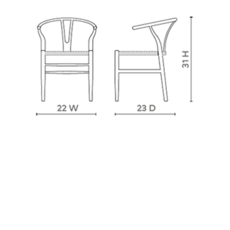 Oslo Arm Chair, Gray
