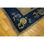 Rectangle Antique Chinese Knotted Wool Ivory Small Scatter Size 1920s - Peking Rug