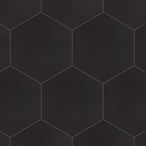 Textile Hex 9" x 10" Porcelain Wall & Floor Tile