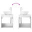 Single Bathroom Vanity with Ceramic Basin-916387563