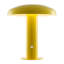 Writzer 11" Contemporary Bohemian Rechargeable/Cordless Dimmable Integrated LED Mushroom Table Lamp-1863974581