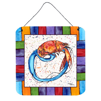 Plage et fruits de mer par sylvia, corban, reproduction d’art sur plaque