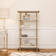 Camila 55.51" H x 30" W Metal Etagere Bookcase
