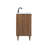 Baldwin 36 " W Freestanding Standard Free Standing 1 Single Vanity Bathroom Vanity With Engineered Marble Top-1830100955