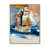 Toile naturelle avec cadre flottant