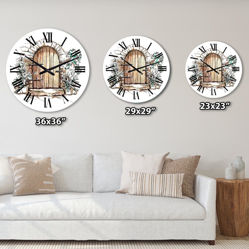 Horloge murale très grande, Grand