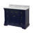 Fossen 48" Single Bathroom Vanity with Royal Blue Cabinet and Carrara Marble Countertop-102713724-26410446