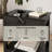 23.3" W 1-Drawer Fluted End Table-775866326