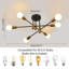Leopardus 6-Light 62cm Sputnik Semi Flush Mount