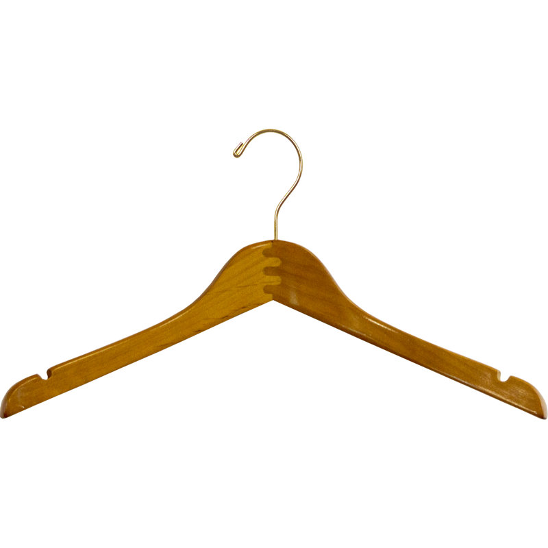 Cintre en bois courbé Waut pour robe / chandail / chandail