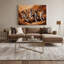 «Dogs Basenji Brown», art mural sur toile-225655878