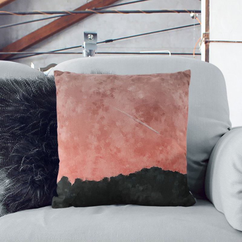 Square Cushion, 40cm H x 40cm W x 15cm D, Stone
