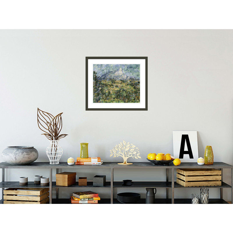 Mont Sainte-Victoire par Paul Cézanne, H 23,5 po x l 27,13 po