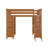 Gannon Twin 4 Drawer Solid Wood Loft Bed With Bookcase-827578861