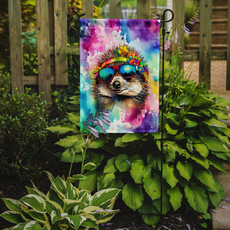 Drapeau de jardin Hippie