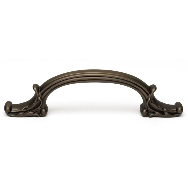 Poignée arquée Ornate, Bronze chocolat