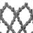 Wooden Cut-out Starburst Gray Wall Decor