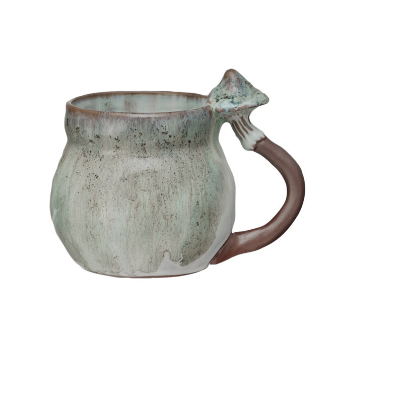 Enchanted Mushroom Stoneware Mug