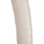 Tour à chat multi-niveaux à thème floral pour chats d'intérieur, comprenant un arbre beige rose, un noyau suspendu et une tige stable avec base stable, 3 plateformes, tubes métalliques enveloppés