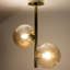 Olen Glass Flush Mount