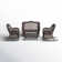 Metzinger 4 Piece Rattan Wicker Seating Group