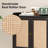 Sideboard Buffet Cabinet with Storage, Bar Liquor Cabinet with Rattan Decorated Doors, Credenza Console Tablefor Dining Room, Living Room,Hallway-1773210018