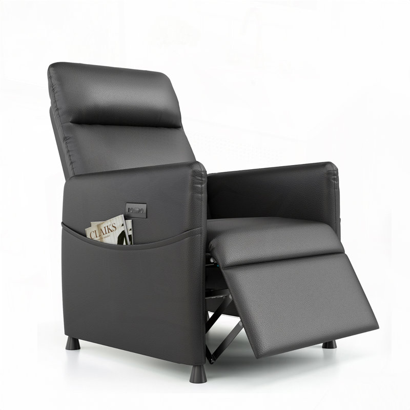 Fauteuil inclinable électrique, Noir