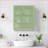 Cabinets Modern Two-Door Wall-Mounted Storage Cabinet with Sage Green Iron + Tempered Glass, Open Shelf &amp; Towel Rack for Entryway Living Room Bathroom Dining Room | Sage Green | Glass+Metal-168166796