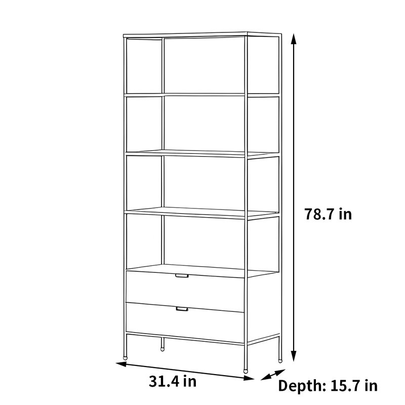 Delilah, (4 tablettes) H 78,7 po x l 31,4 po x P 15,7 po