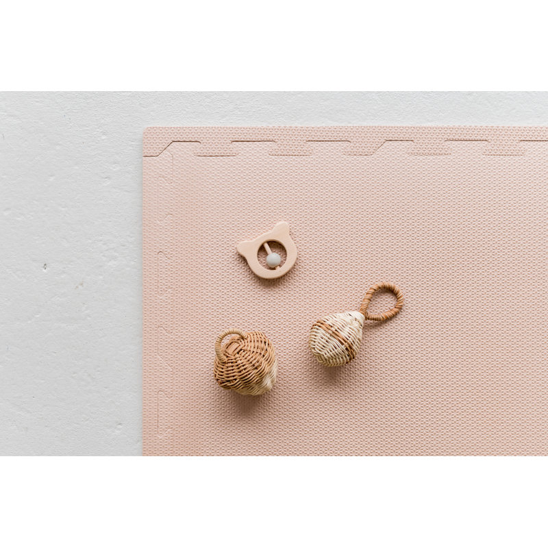 3 Sprouts - Tapis en mousse pour bébé et enfants, Orange